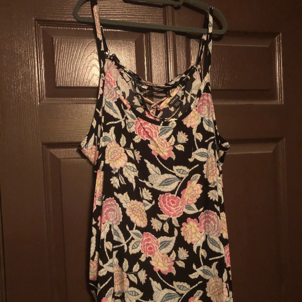 Torrid floral tank top